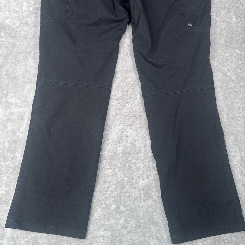 5.11 Tactical Stryke Cargo Pants Black Men Size 40x34 Ripstop Multi-Pocket Work - Picture 6 of 12